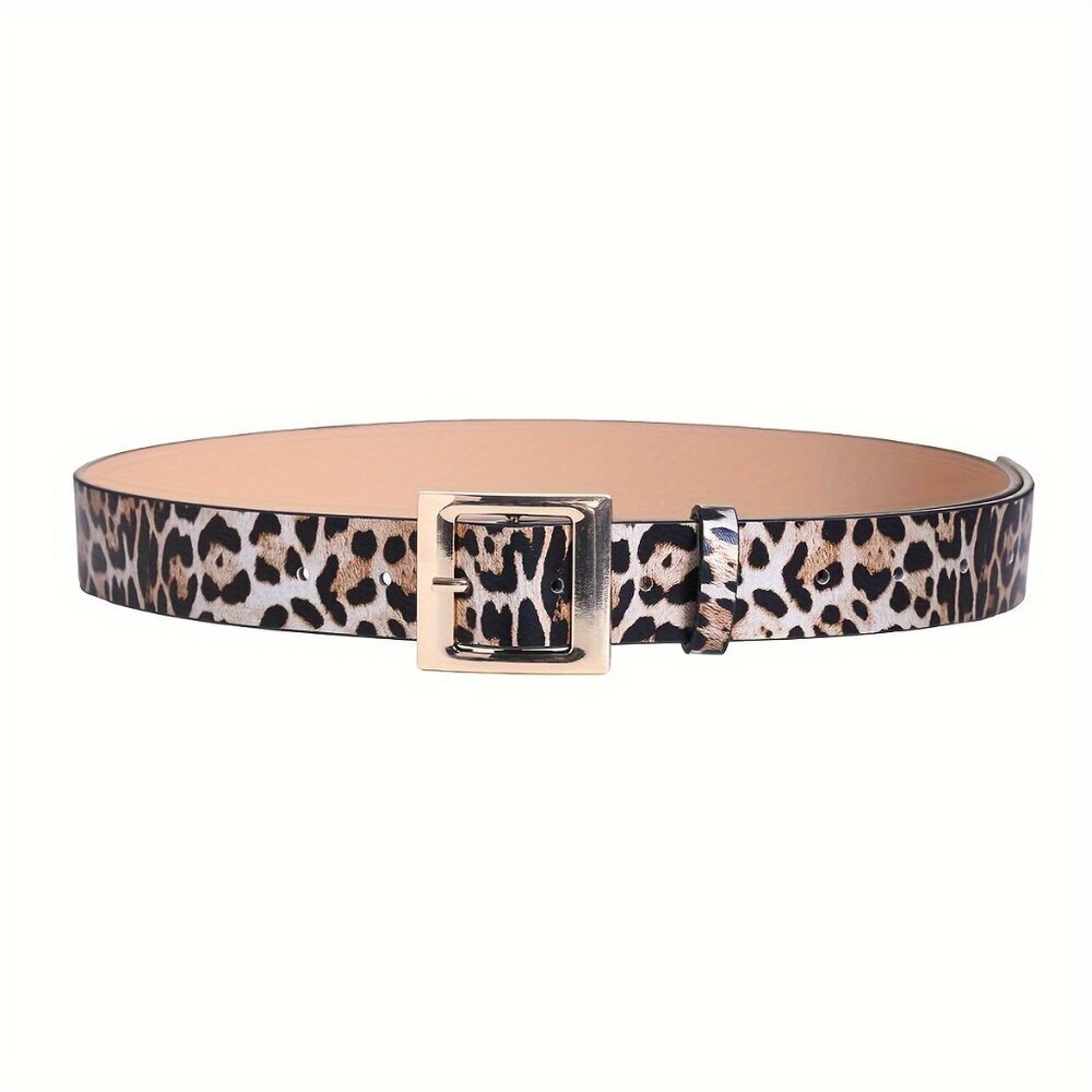 Travel Passions - Vintage Chic Leopard Print Belt - Picture 6 of 6